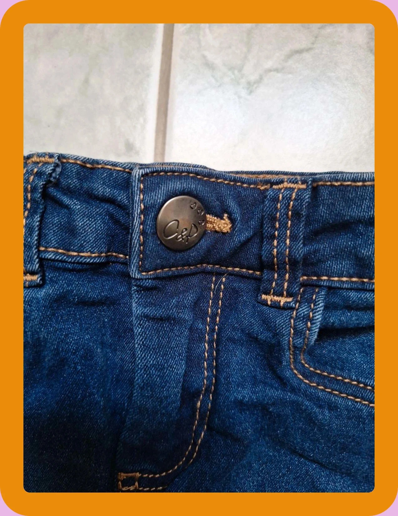 4-year-old denim shorts 40.16 inches – photo 2